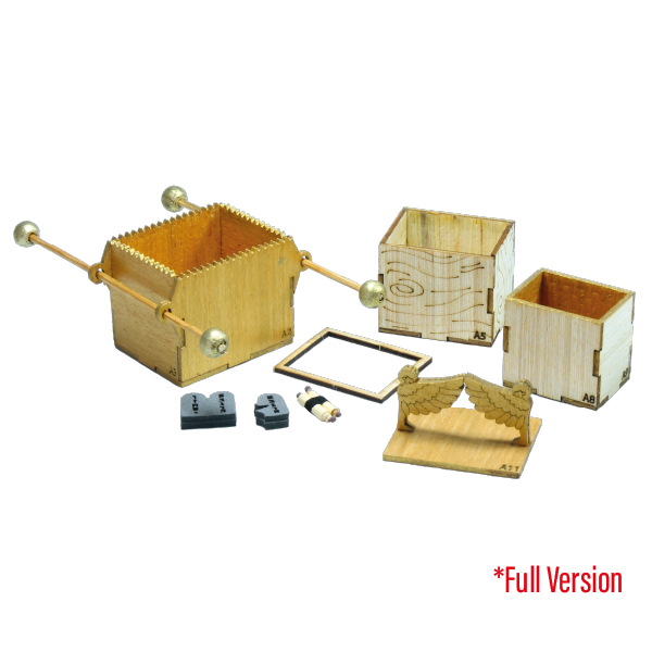 Aron Hakodesh DIY Kit – Build the Holy Ark of the Mishkan – Hands-On Torah Craft