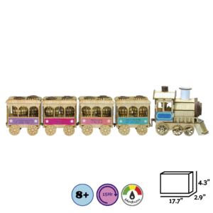 The Train Menorah: A DIY Hanukkah Craft for Kids