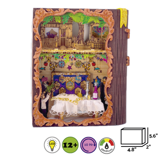 Sukkos Machzor DIY Mini Sukkah: A Creative Craft for Kids to Celebrate Sukkot