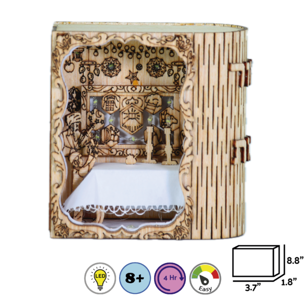 Sukkos Machzor DIY Mini Sukkah: A Creative Craft for Kids to Celebrate Sukkot