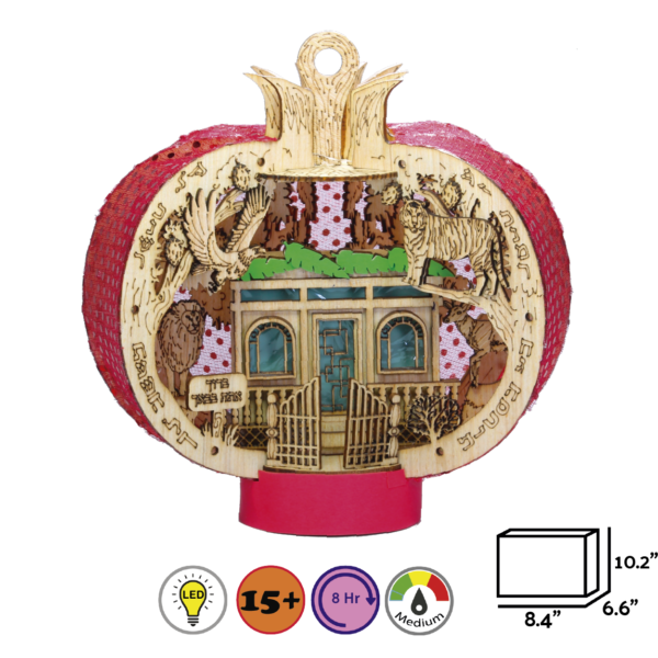 The Rimon Sukkah Ornament - A DIY Sukkot Decoration for Kids