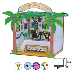 The Palm Trees Sukkah  A DIY Sukkot Craft for Kids
