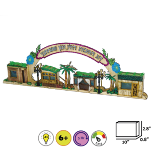 The Chag Ha-Sukos  A DIY Sukkot Arch Decoration for Kids