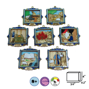The Square Ushpizin  A DIY Sukkot Decoration for Kids