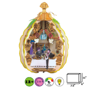 The Etrog Sukkah - A DIY Sukkot Decoration for Kids