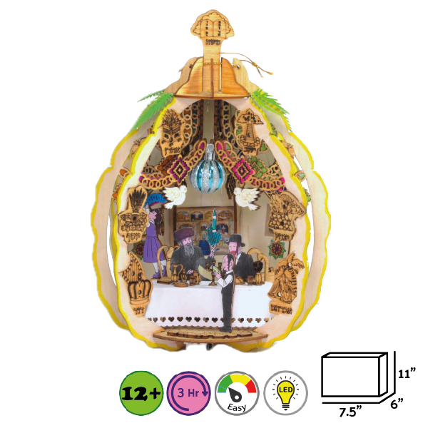 The Etrog Sukkah - A DIY Sukkot Decoration for Kids