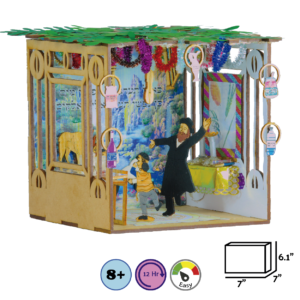 Ka’ayal Sukkah - A DIY Sukkot Craft for Kids -