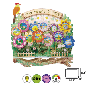 DIY Shevatim Garden  A Beautiful Jewish Craft for Kids