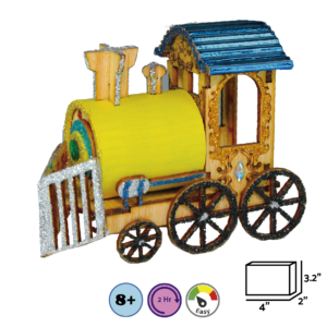 DIY Spark Train   A Fun Jewish Craft for Kids