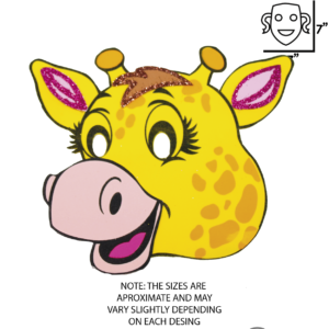 Giraffe Mask for Kids  Fun Purim Costume Craft