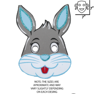 Bunny Masks for Kids - Purim Craft Fun