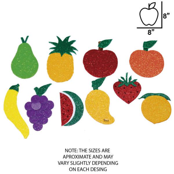 כיף פירות – ערכת יצירה מקצף דמויות פירות לילדים