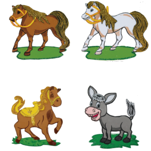 Horse Fun: DIY Foam Horse Figures for Kids  Colorful Craft & Play Set