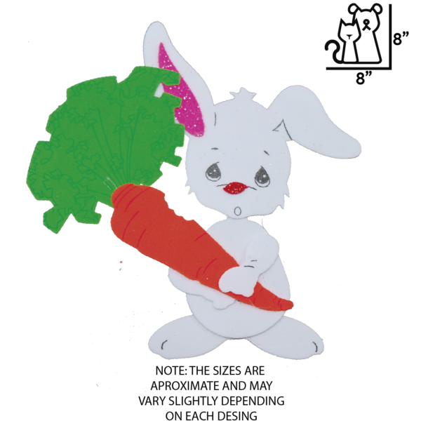 9177_Mesa de trabajo 1 Hop & Craft: DIY Fomi Rabbit Craft Kit for Kids