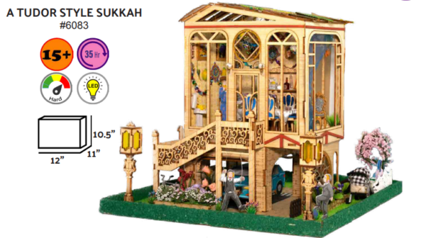 Tudor-Style Sukkah Kit for Kids -