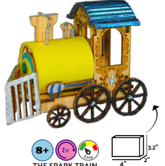 DIY Spark Train – A Fun Jewish Craft for Kids (Ages 8+) -