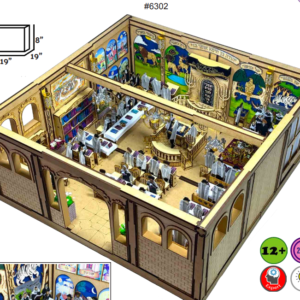 DIY Big Shul – A Detailed Synagogue Craft for Kids (Ages 12+) -