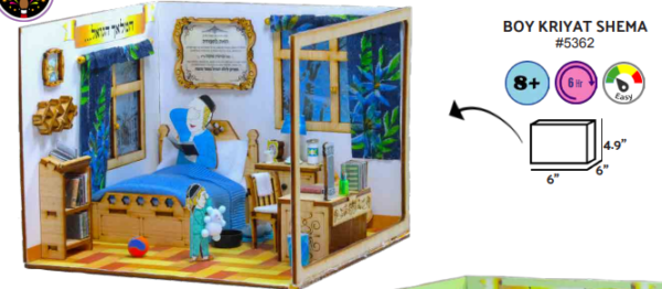 DIY Boy Kriyat Shema – A Meaningful Jewish Craft for Kids (Ages 8+) -