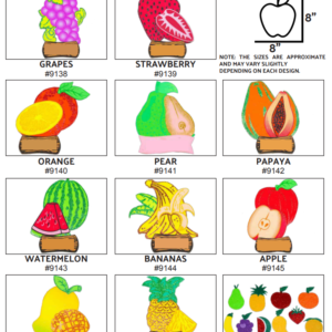 Fruity Fun: DIY Foam Fruit Figures for Kids – Colorful Craft Set -