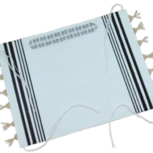 Miniature Talit Gudol Foam: Decorative Jewish Prayer Shawl Model for Kids