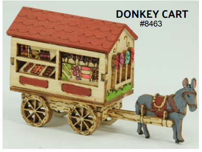 Donkey Cart: A DIY Wooden Playset for Imaginative Fun