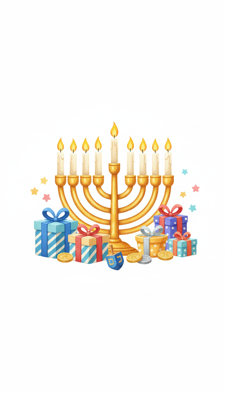 Chanukah icon Ale Necht: A Chanukah Miracle DIY Miniature Display Kit for Kids