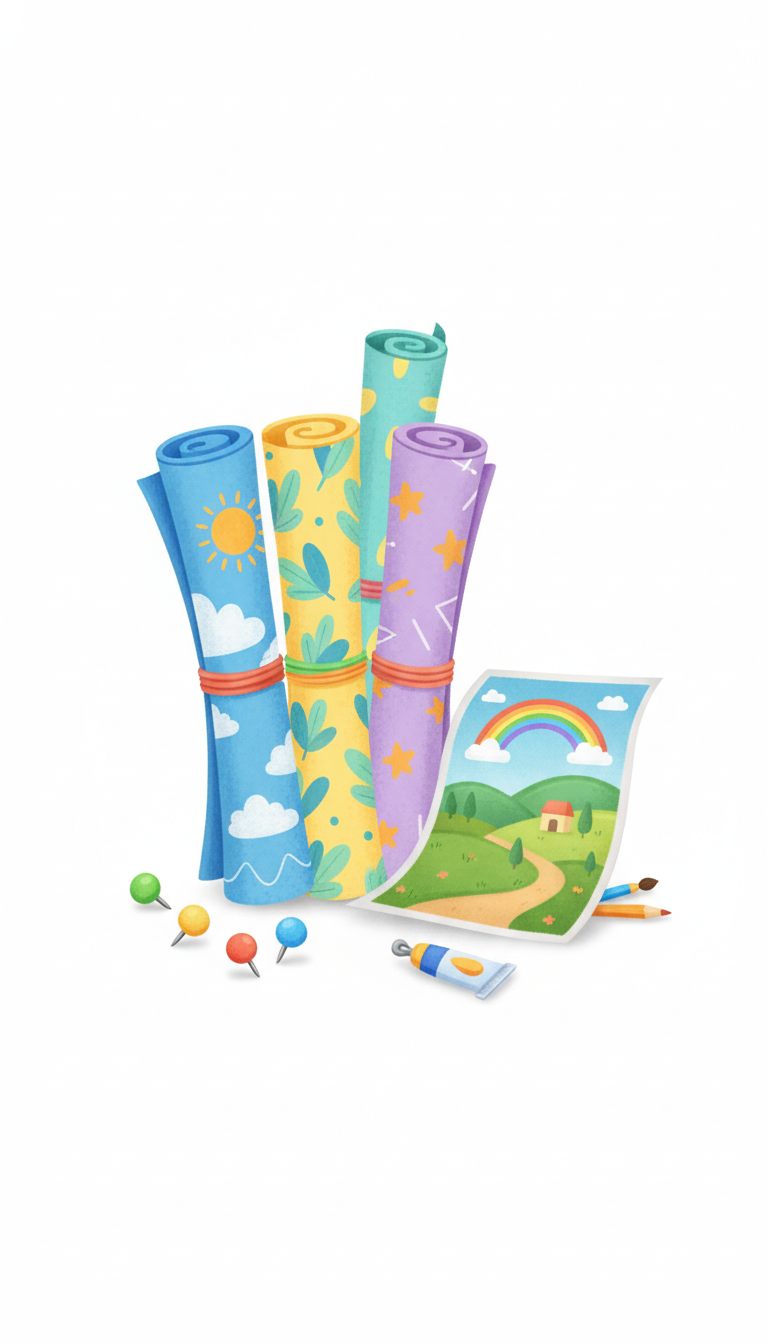 Freilichen Purim Poster: A DIY Craft for Kids to Celebrate the Joy of Purim