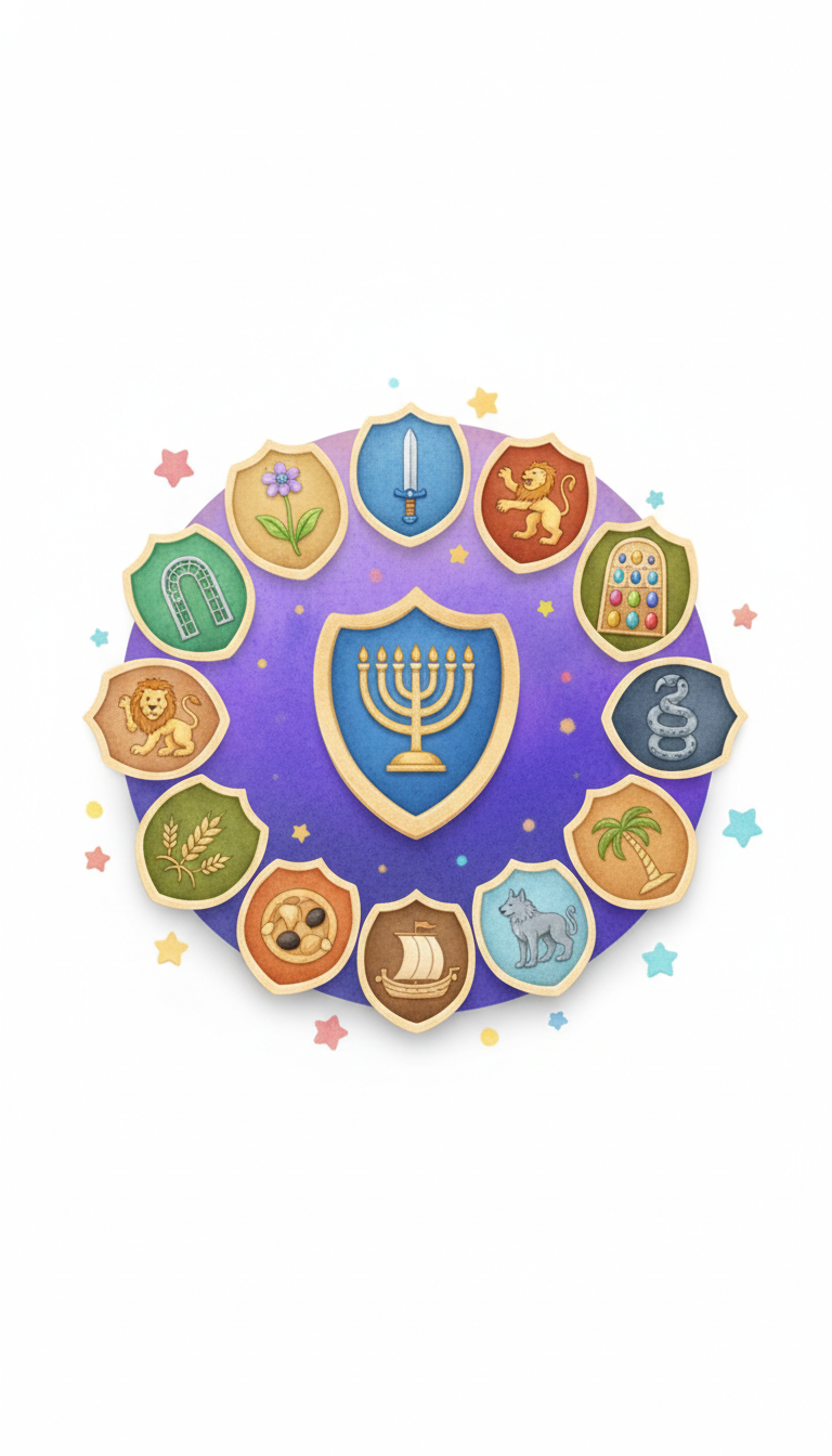 DIY Shevatim Garden  A Beautiful Jewish Craft for Kids